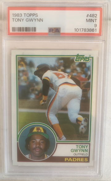 1983 Topps Tony Gwynn PSA 9 MINT Rookie