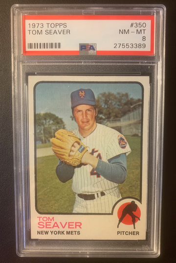 1973 Tom Seaver PSA NM-MT 8 HOF #350
