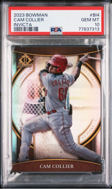 2023 BOWMAN INVICTA CAM COLLIER PSA 10!