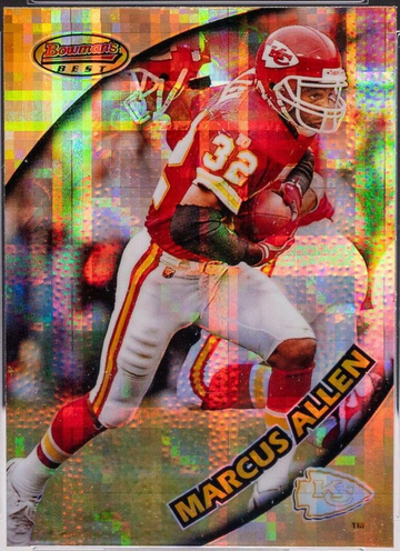1997/Bowmans Best/Marcus Allen/Atomic Refractor/NM SP #52