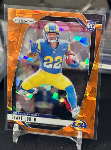 2024/Orange Ice Prizm/Blake Corum RC/SP #308/NM