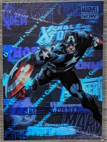 2013 Upper Deck Marvel Now Captain America Holo F/X