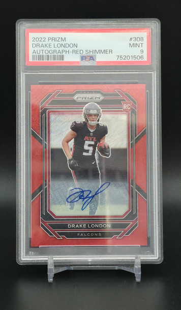 2022 Prizm Drake London Red Shimmer Auto