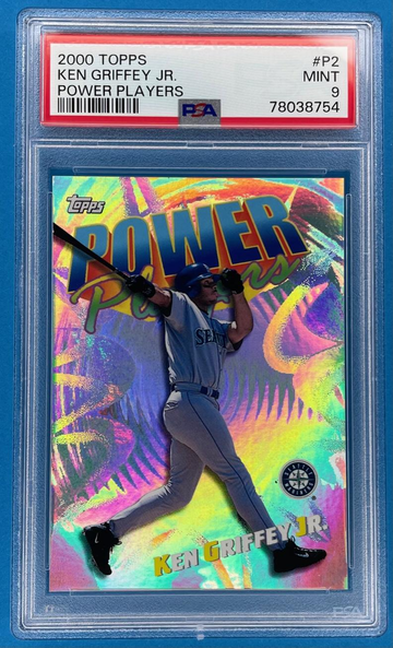2000 Topps Power Players Ken Griffey Jr PSA 9