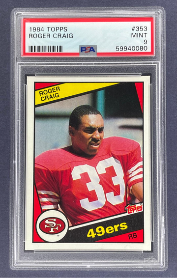 1984 Topps Roger Craig RC