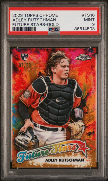 2023 Topps Chrome /50 Adley Rutschman Future Stars RC