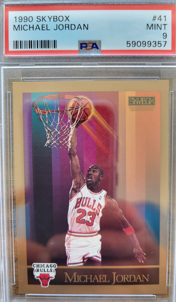 1990 Skybox Michael Jordan HOF PSA 9