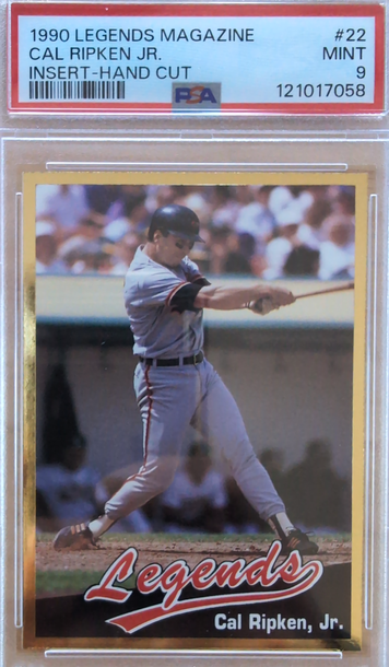 1990 Legends Magazine Cal Ripken Jr. PSA 9 low pop