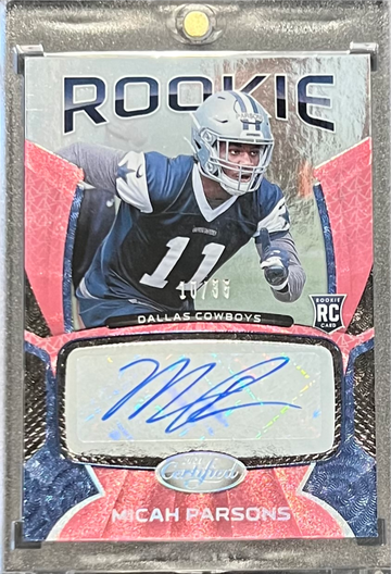 2021 Micah Parsons Certified Mirror Rookie Autographs 10/35