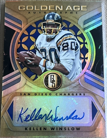 2021 Kellen Winslow Gold Standard Auto 19/25