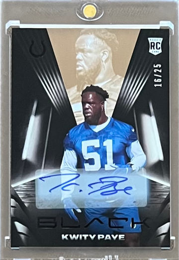 2021 Kwity Paye Black RC Auto 16/25