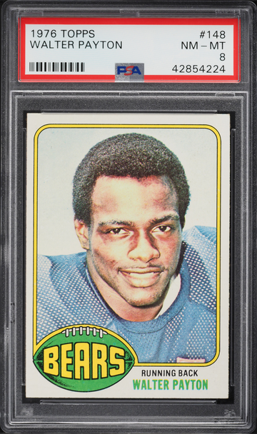 1976 Walter Payton Topps Rookie #148