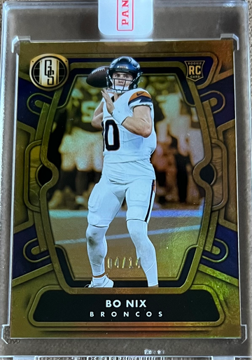 2024 Bo Nix Gold Standard - Rookie 04/14