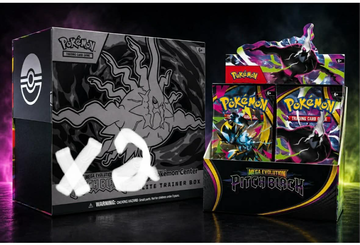 Pokemon Pitch Black Preorder 2 Pokemon Center ETBS & 1 Booster Box