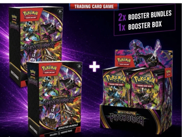 Pokémon Pitch Black Booster Box and 2 Booster Bundle Lot Preorder