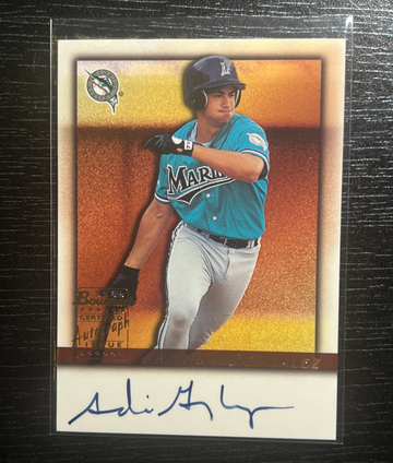 2001 Bowman Prospects RC Adrian Gonzalez Auto