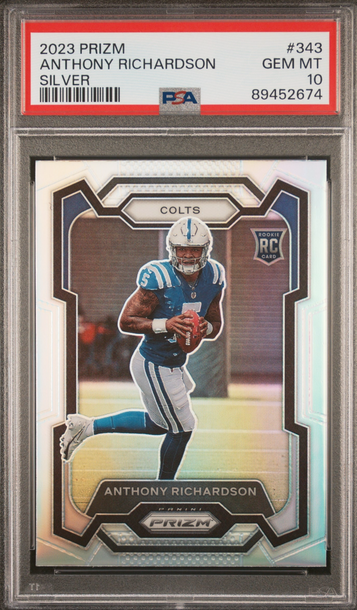 2023 Prizm Anthony Richardson silver #343