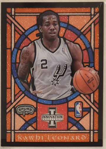 2012-13 Innovation Kawhi Leonard Stained Glass RC Case Hit SSP 