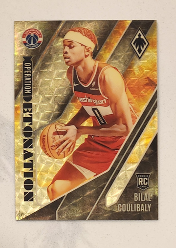 2023-24 Phoenix Bilal Coulibaly Operation Detonation 1/1 Gold Vinyl