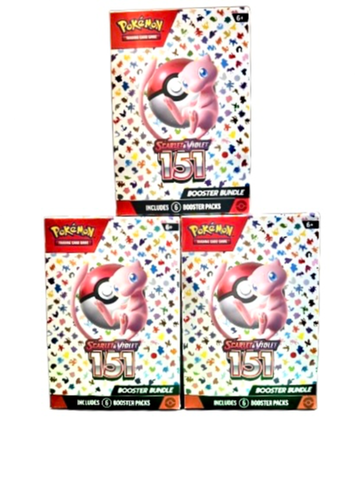 Pokemon Scarlet Violet S3.5 Booster Bundle Box - 3 boxes