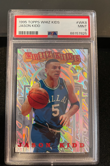 1995 Topps Jason Kidd Whiz Kids PSA 9