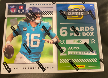 2021 Panini Contenders Optic NFL Hobby Box 
