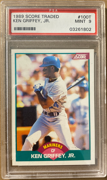 Ken Griffey Jr. 1989 Score Traded PSA 9