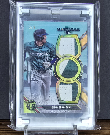 2024 Topps Triple Theads Shohei Ohtani triple patch all star!! 