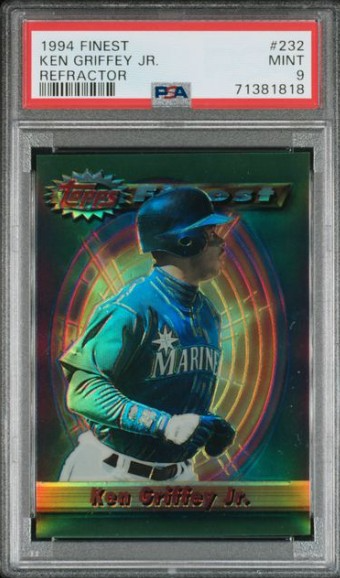 1994 Topps Finest Ken Griffey Jr. #232 Refractor PSA 9