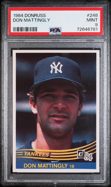 1984 Donruss #248 Don Mattingly PSA 9