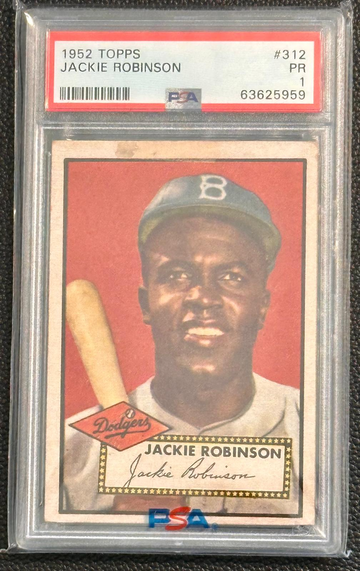 1952 Topps Jackie Robinson - PSA 1 - PWCC-A