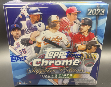 2023 Topps Chrome Sapphire Edition Hobby Box