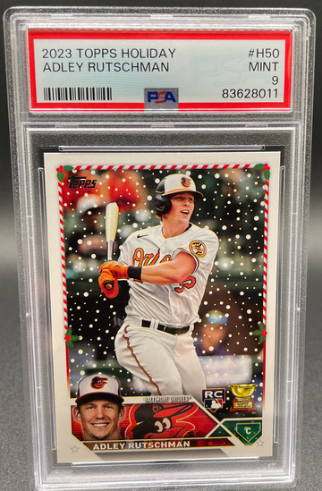 2023 Topps Holiday Adley Rutschman PSA 9