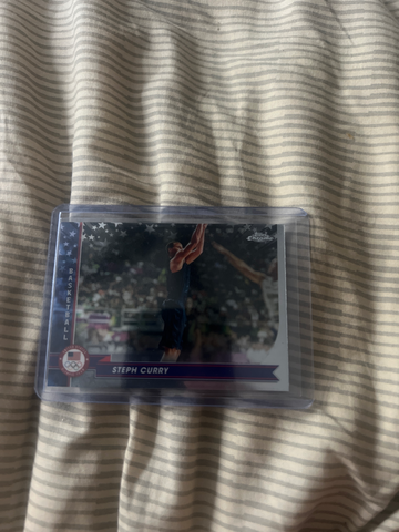 Steph Curry United States Olympics Team Topps Chrome
