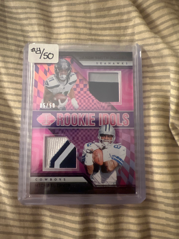 Jaxon Smith-Njigba/Michael Irvin Rookie Idols 