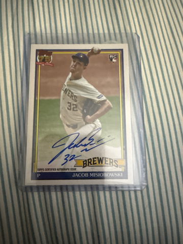 Jacob Misiorowski Topps 75 RC Auto