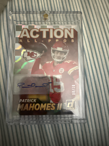 Patrick Mahomes Auctions All Pros Auto