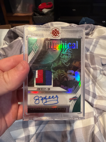 Jim Kelly Mythical Autograph Materials 