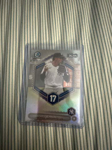 Bowman Chrome Top 100 #17 George Lombard Jr.