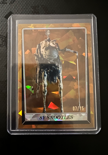 2023 Sy Snootles Star Wars Topps chrome sapphire Gold /15