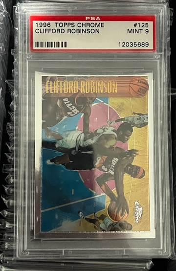 1996 Topps Chrome Clifford Robison PSA 9 MINT 