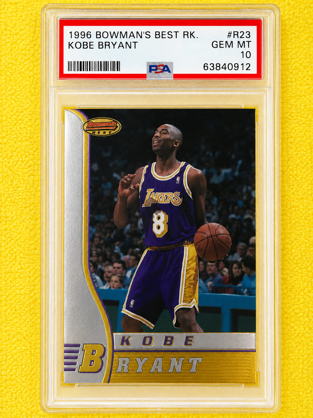 KOBE  BRYANT コービーブライアント Bowman's Best RC その他 NBA 96-97 Bowman's Best Kobe Bryant RC Kobe Bryant 1996-97