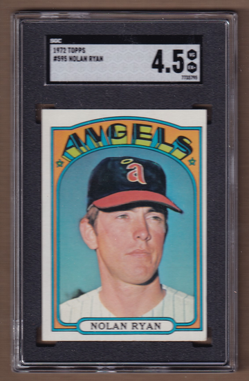1972 Topps #595 Nolan Ryan SGC 4.5