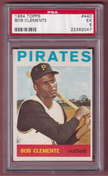 1964 Topps #440 Bob Clemente PSA 5