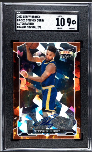 2022 Stephen Curry Leaf Vibrance AUTO 2/6