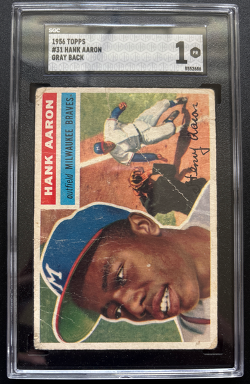 1956 Topps Hank Aaron