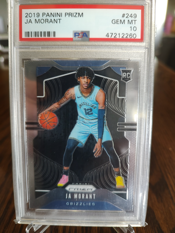 2019 Prizm Ja Morant RC PSA 10