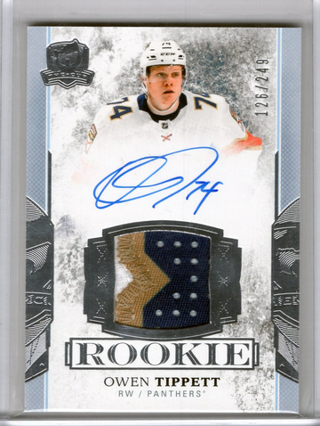 2017-18 The Cup Owen Tippett - Panthers 126/249 Rookie Auto Patch RPA