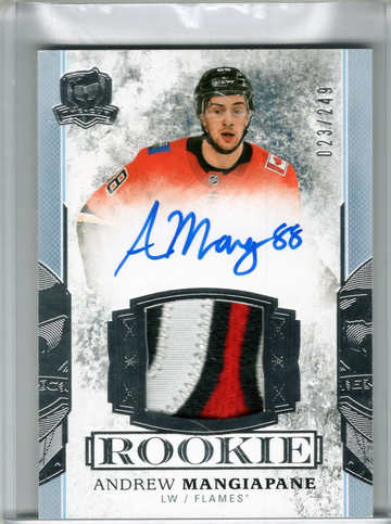 2017-18 The Cup Andrew Mangiapane - Flames 023/249 Rookie Auto Patch RPA
