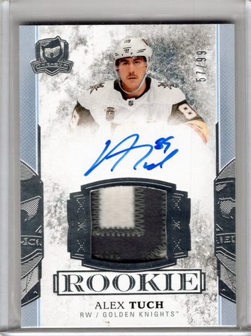 2017-18 Upper Deck The Cup Alex Tuch Golden Knights Rookie Auto Patch 57/99
